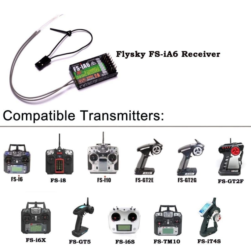 Flysky FS-IA6 Receiver 6CH Dua - Drone Racing Antenna review and price