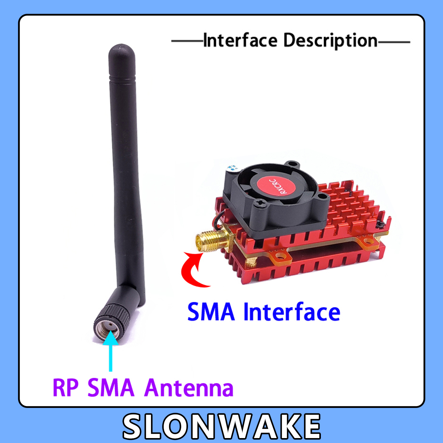 SLONWAKE 5.8G 2W VTX FPV 1800T - Drone Racing Camera review and price