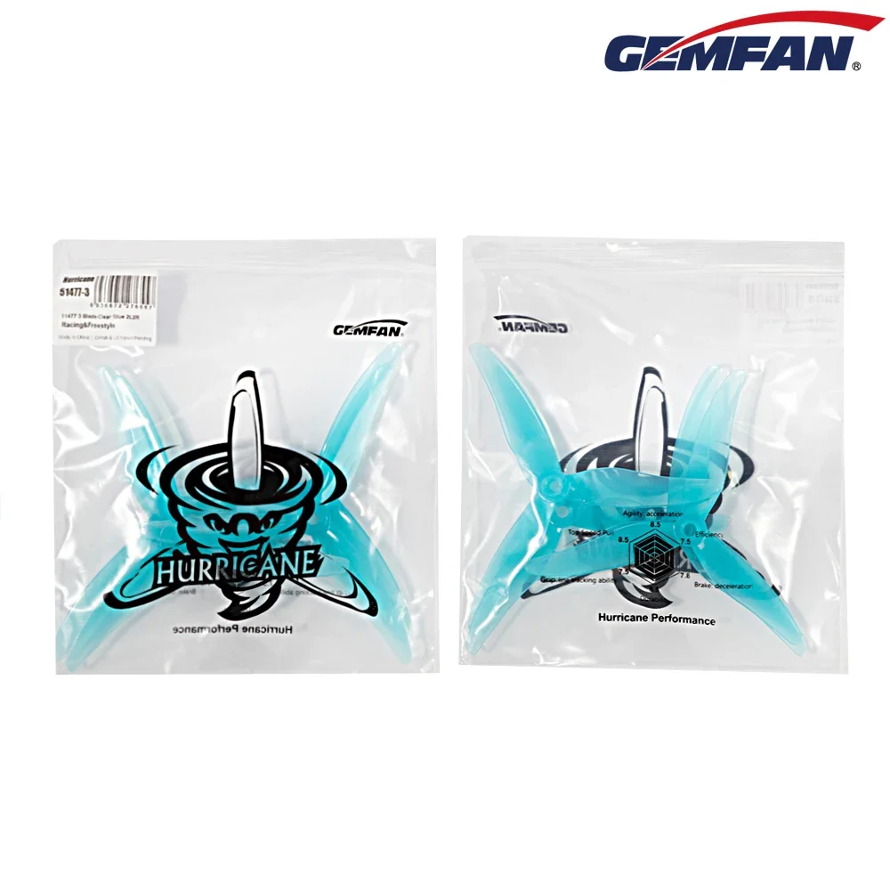 10Pairs (10CW + 10CCW) Gemfan  - Drone Racing Propeller review and price