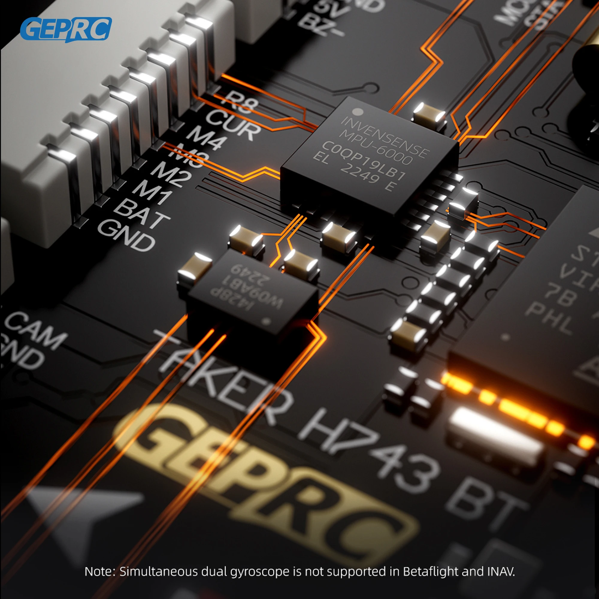 GEPRC TAKER H743 BT 32Bit 65A  - Drone Racing Flight Controller review and price