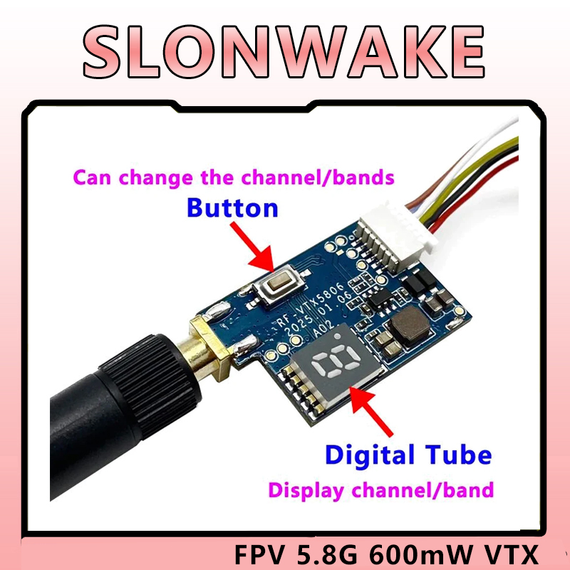 SLONWAKE 5.8G TS5823 PRO Mini  - Drone Racing Vtx review and price