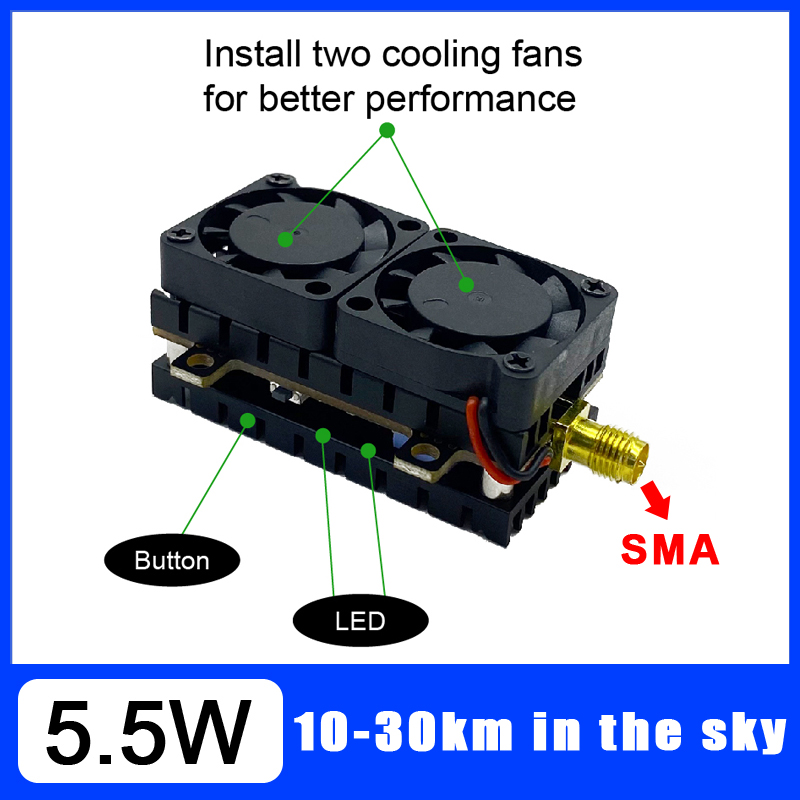 Long Range 5.8GHz 5.5W Video T - Drone Racing Vtx review and price